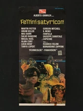 FELLINI SATYRICON Poster Poster Martin Potter Kelller Petronio Referee AB80