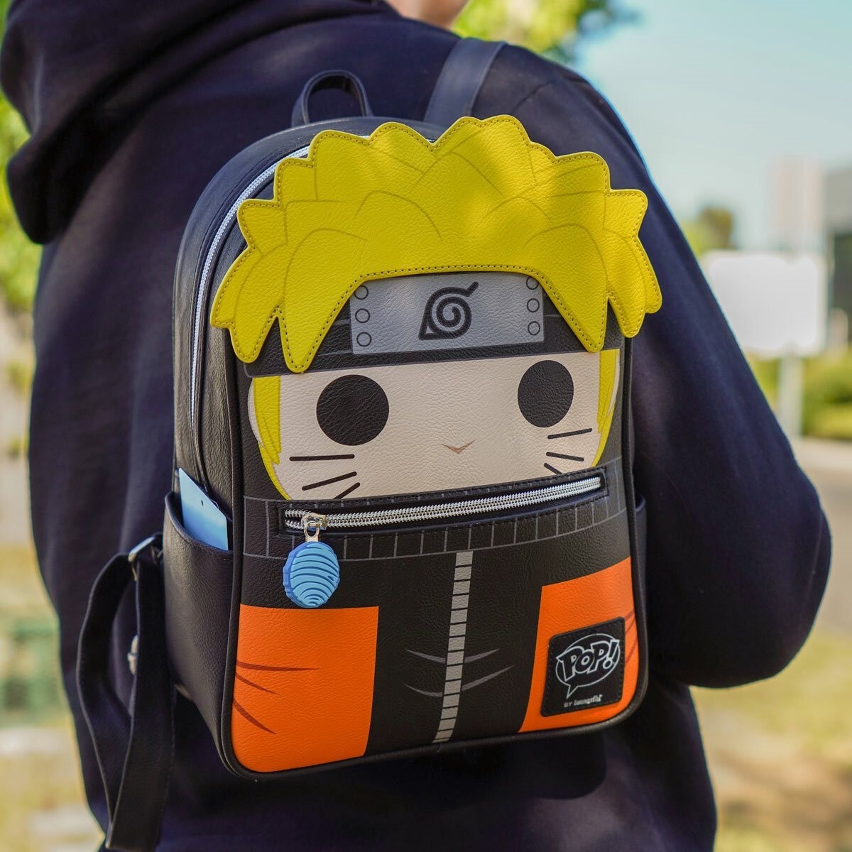 Naruto Pop! by Loungefly Mini Backpack SDCC 2022 Convention  display picture 3