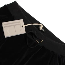 Italo Ferretti NWT Cotton Blend Joggers / Sweatpants Size Large In Black