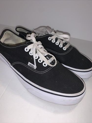 mens black vans size 9