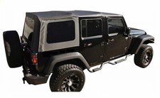 Used Replacement Soft Top Broken Cable Windows 10-17 For Jeep Wrangler Unlimited