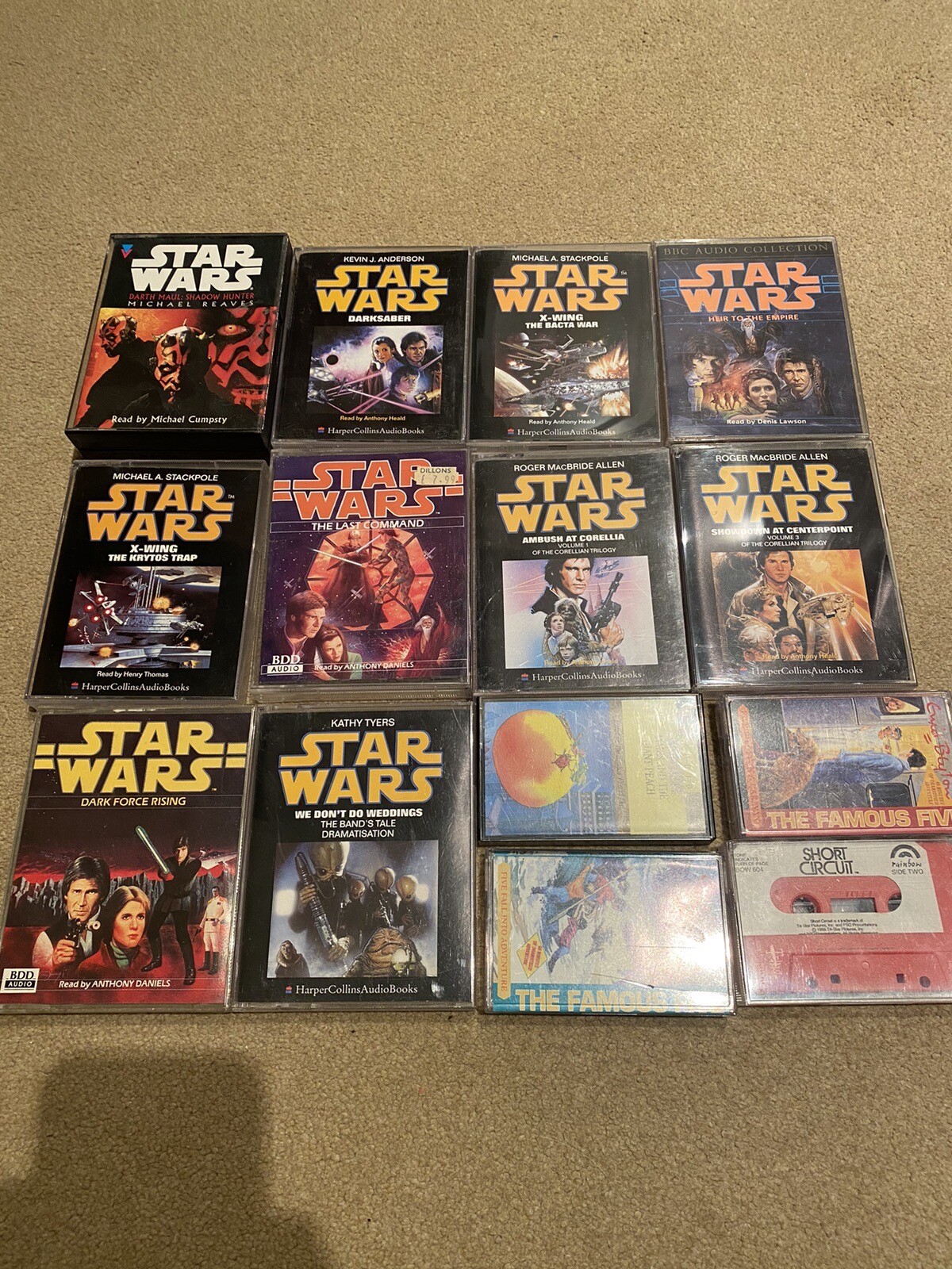 Vintage Star Wars Audio Books Job Lot eBay
