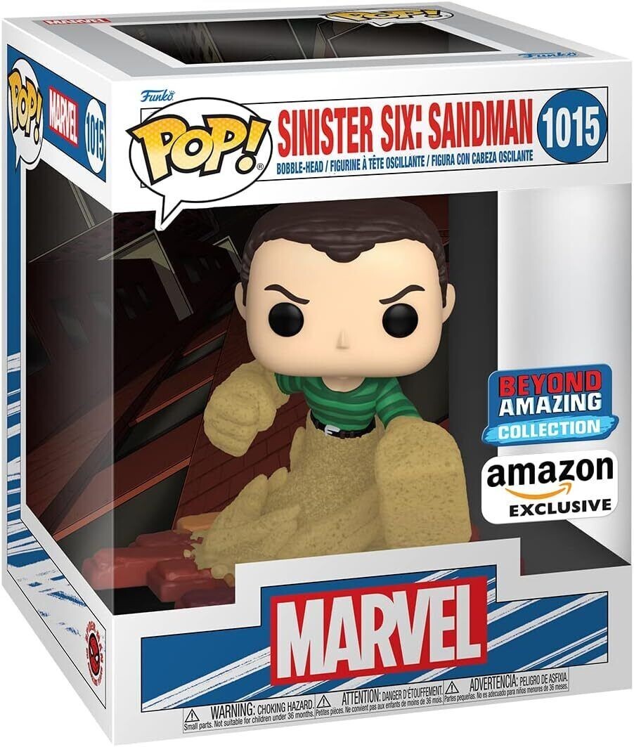 Thumbnail - Funko Pop Sinister 6 Sandman Dlx 1015 Pop Marvel Sandman Exclusive