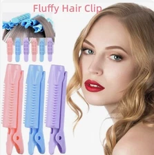 8 Pieces Volumizing Hair Root Clip DIY Curler Seamless Fluffy Clip Naturally Flu