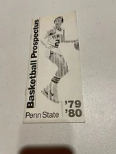 1979 1980 Penn State Mens Basketball Prospectus Guide RARE