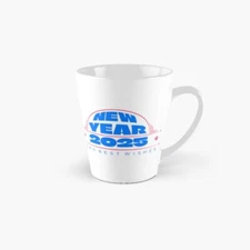 Happy New Year 2025 Best Wishes Tall Mug , Gift For Family