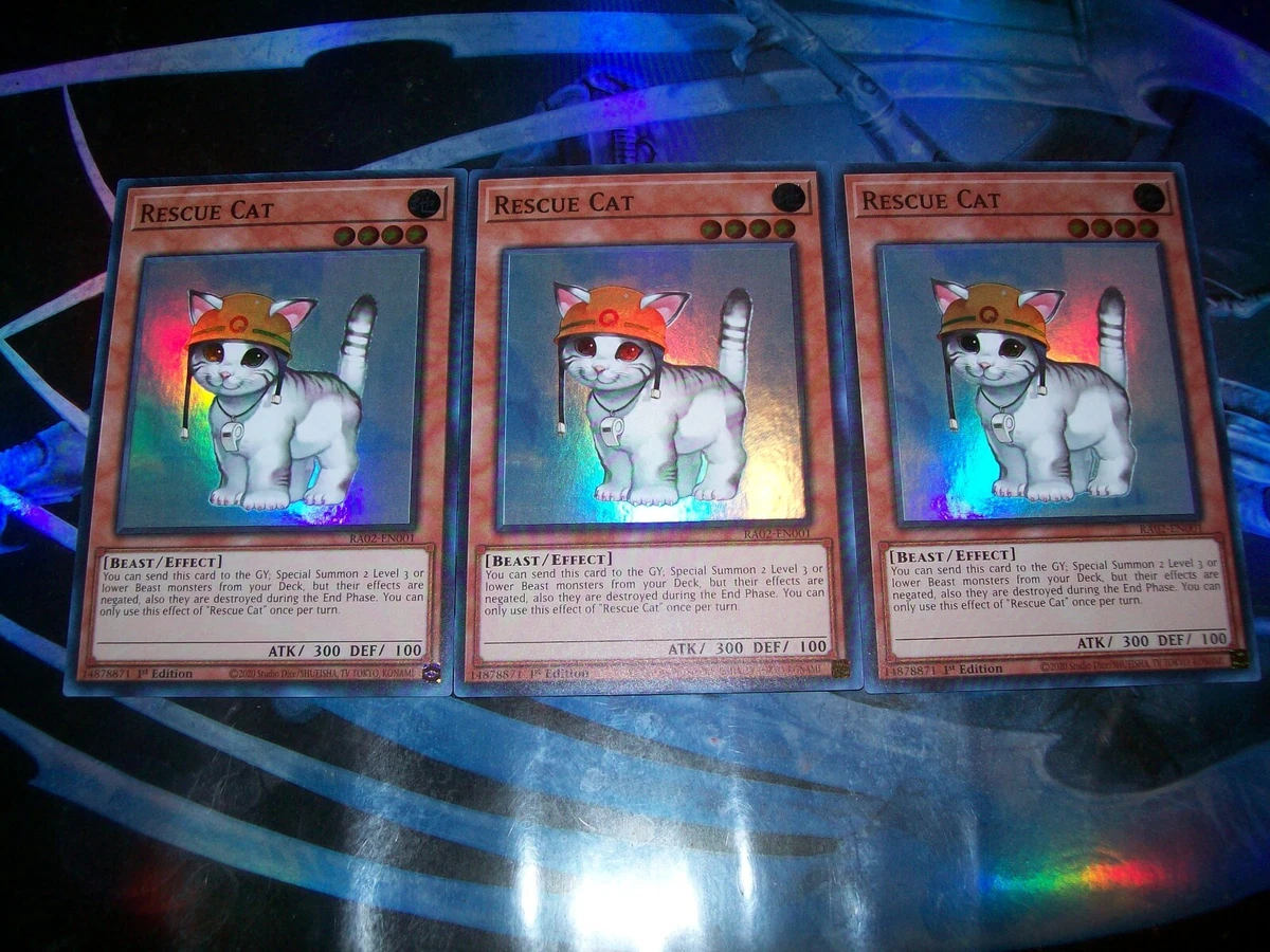 Rescue Cat RA02-EN001 25th Anniversary Rarity Collection II for