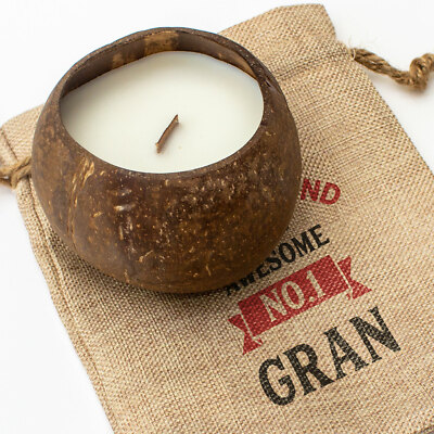Big Red Egg NEW No.1 Gran Toasted Coconut Duftkerze Aus Sojawachs Geschenk