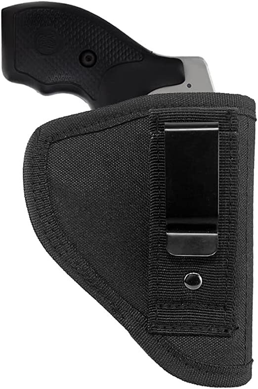 Snub Nose Holster New OWB Holster Speed-Loader Pouch For 2, Snub