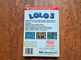 Adventures Of Lolo 3 - PAL B FRG per Nintendo NES con scatola originale e istruzioni PAL CIB