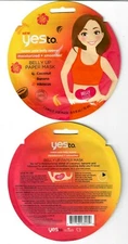 6X Yes to Moisturized + Smoother Belly Up Paper Mask Coconut Banana Hibiscus LOT