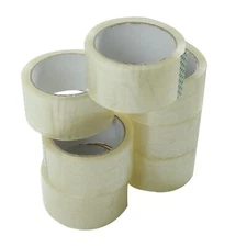 36 Rolls Clear Packing Packaging Carton Sealing Tape 2 Mil Thick 2 x 55 Yards
