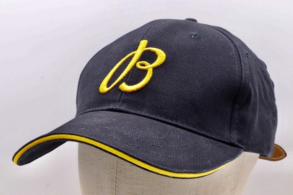 BREITLING CAP LEATHER STRAP VINTAGE STYLE GORRA GENUINE KAPPE  NAVY NEW