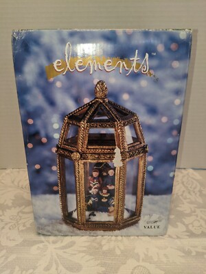 Vintage Elements International Silver Co. Caroler Gazebo Music Box 11.75'' Works