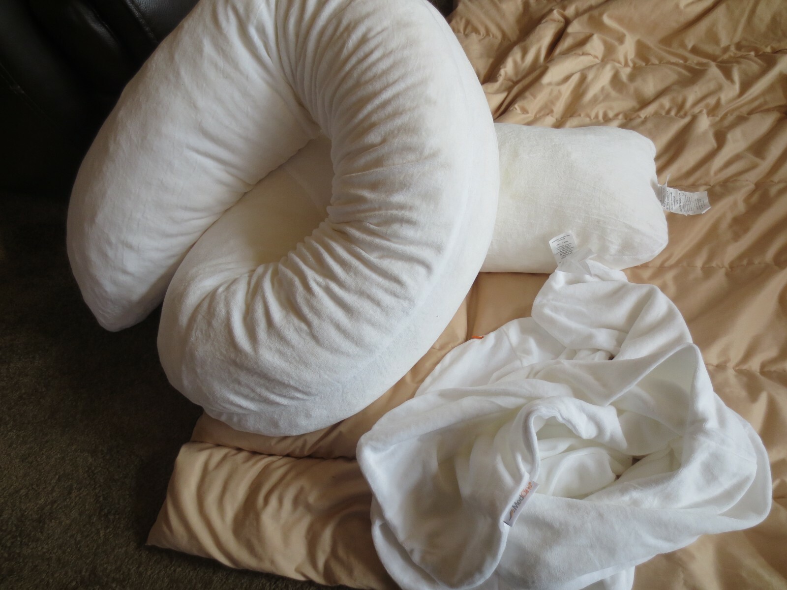 Pillow Cases for Medcline Positioning Incline Wedge, Body Pillow or