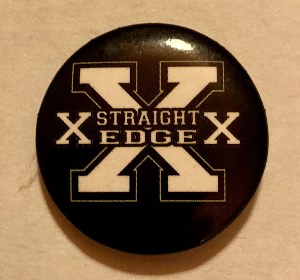 Straight Edge X Patch