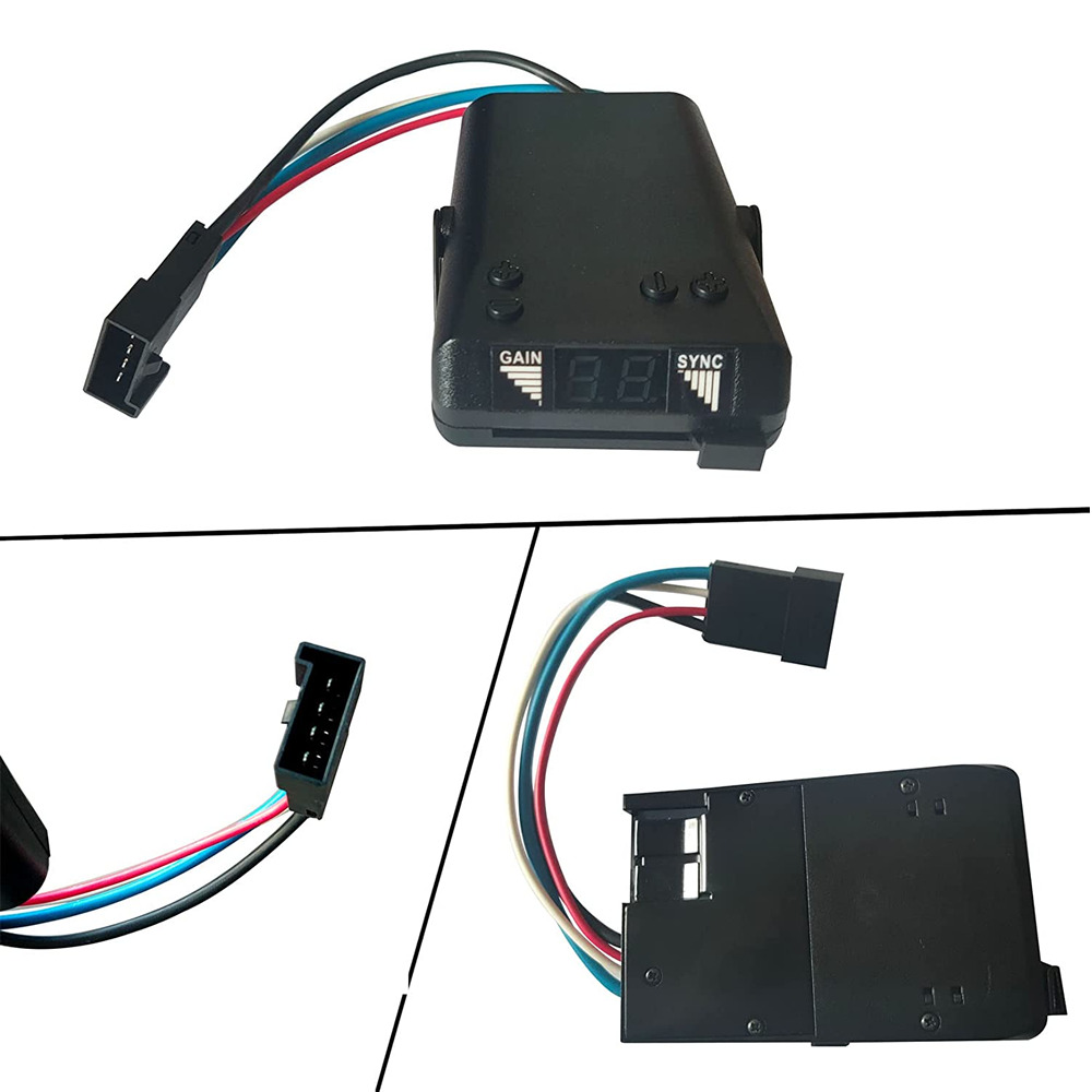  Timilge Electric Time Delay Trailer Brake Controller Replace  8507111 Brakeman IV Digital Brake Control for 1 to 4 Axle Trailers (Timed)  : Automotive