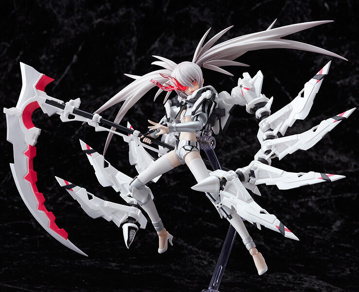 figma SP-033 WRS White Rock Shooter Figure anime Black Rock figma SP-033 WRS White Rock Shooter Figure anime Black Rock