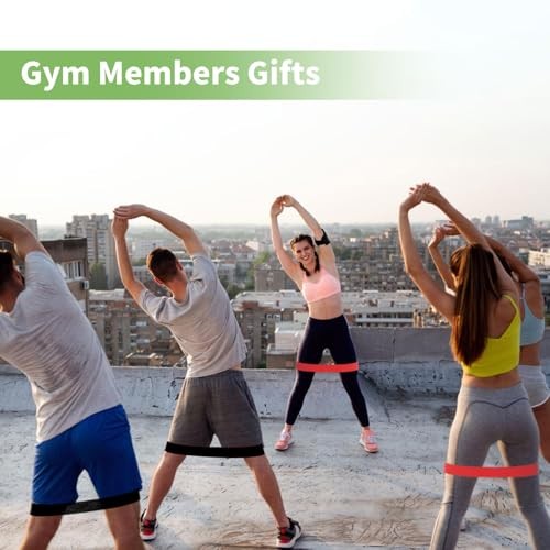 100 PCS Bulk Resistance Bands, Loop Exercise Bands Set for Gym Colorful 100 PCS