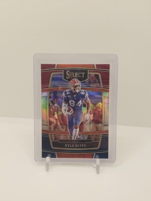 2022 Panini Select Draft Picks Concourse Tri-Color Prizm /199 Kyle Pitts #81