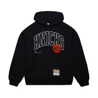 New York Knicks Nba Mitchell & Ness Logo Over Hoodie-L