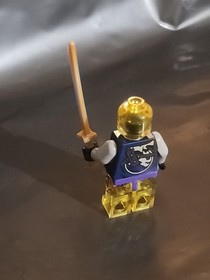 Lego Ninjago Minifigure Ghost Ninja Attila / Ming / Spyder with Sword 70735!