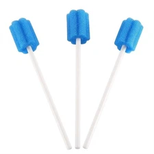 (250 Pcs) Oral Swab/Unflavored and Untreated Swab/Disposable Sterile Mouth Sw...