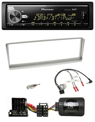 Pioneer Bluetooth USB DAB Lenkrad Autoradio für Alfa Romeo 156 2002-2003 silber - Bild 1 von 4