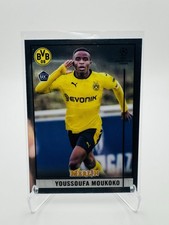 2020-21 Topps Merlin UCL Youssoufa Moukoko - Rookie Card. rookie card picture