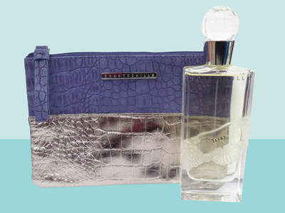 CHANTECAILLE TIARE EAU DE PARFUM NATURAL SPRAY 2.6 OZ NWOB + COSMETIC BAG