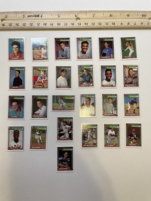 1992 Topps Draft Picks Team Mini Baseball Card Lot of 25 Vintage Cards