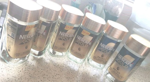 Nescafé Gold Mischung 100g Fassungsvermögen leere Gläser x6 - Bild 11 von 13