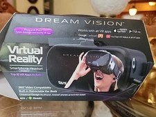Tzumi Dream Vision Virtual Reality Smartphone Headset iOS, Android Black VR 