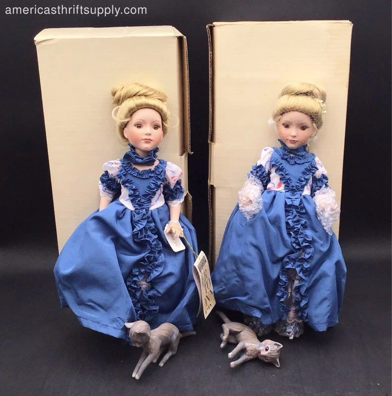 25+ Porcelain Lot Dolls & Doll Playsets without Vintage for sale