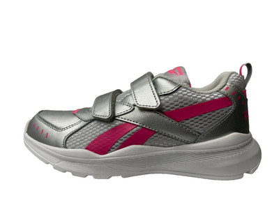 Reebok XT SPRINTER Kinder Sneaker Silber/Pink Low Top 1.5 UK 2 US 32.5 EU 21 CM
