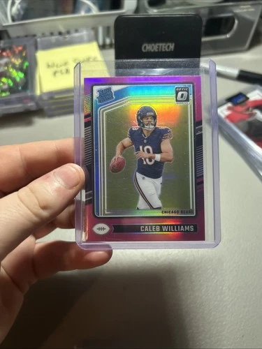 2024 Panini Donruss Optic - Rated Rookie Caleb Williams #201 Pink Prizm (RC)