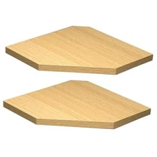 Corner Shelf Wall Mount, Corner Floating Shelves, Set of 2 Corner Wall Shelf 