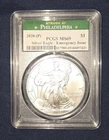 2020 P Eagle $1 Silver Eagle Emergency Issue First Day of Issue NICE!