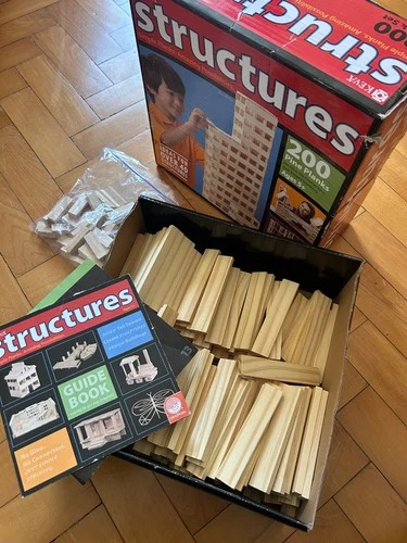 KEVA Maple 200 Plank Wooden Building Blocks Set (1 Plank Missing) - Picture 2 of 2