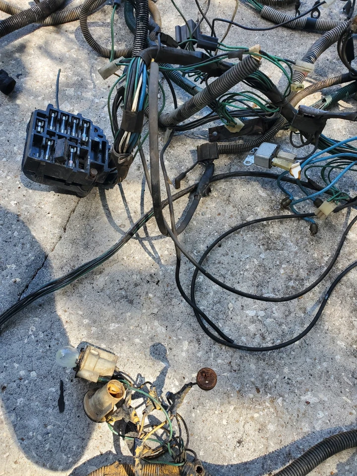 Arnés de cableado completo 1980 International Harvester Scout II diésel Foto 4 de 4