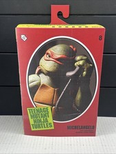 NECA TMNT Ultimate Michelangelo 1990 Movie 35th Anniversary NEW Hard To Find
