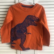 Gap Size 4 Long Sleeved Dinosaur Tee