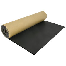 Sponge Neoprene with Adhesive Foam Rubber Sheet 1/8  Thick X 12  Wide X 54  Long