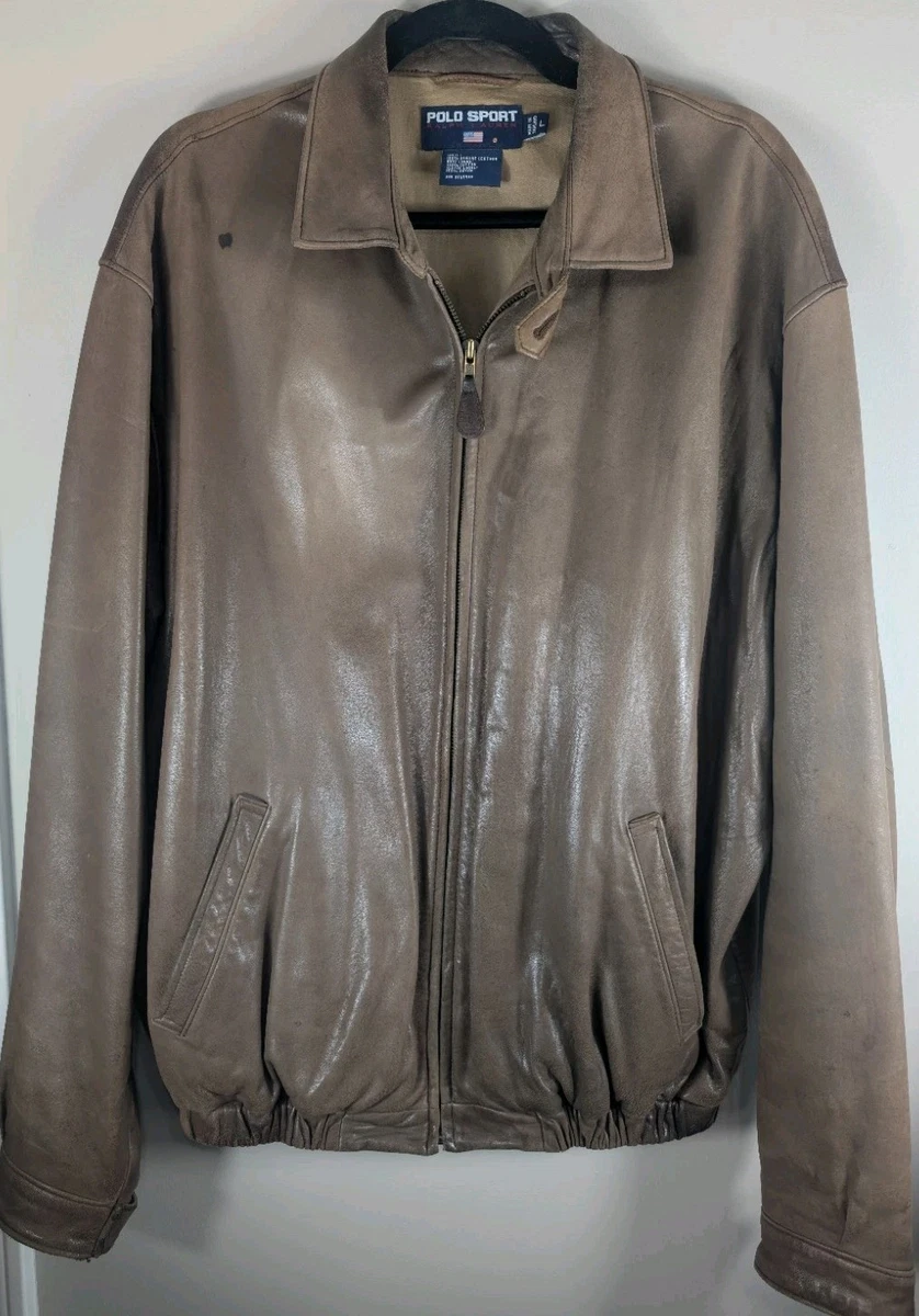 Polo Sport Coats, Jackets & Vests Leather Outer Shell for Men for