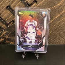 Ace Bailey Topps 2025-26 #205 Holofoil Rookie Utah Jazz Basketball