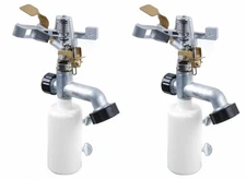 Farm & Ranch 627500 Adjustable Metal T-Post Impulse Sprinkler - Pack of 2