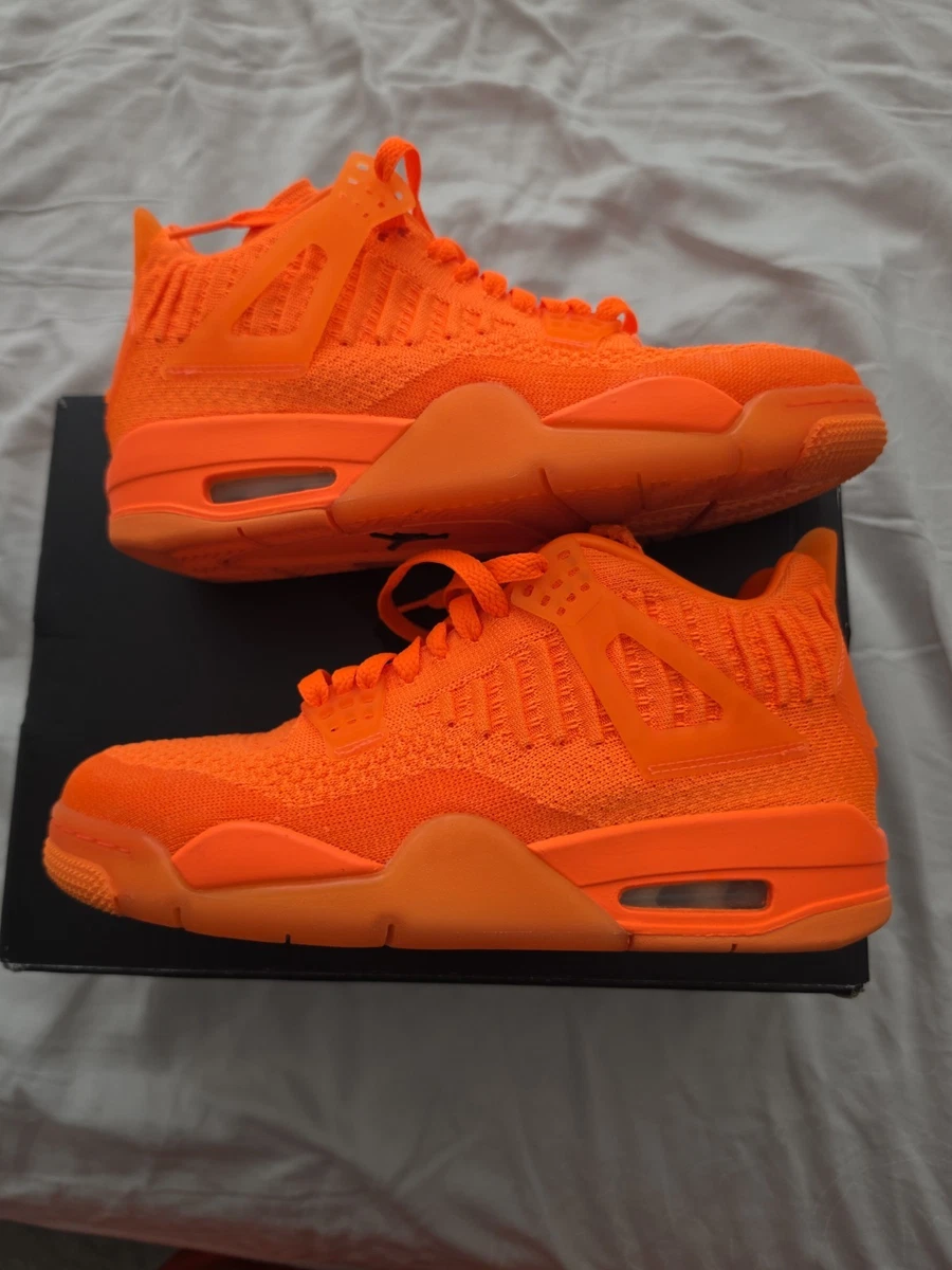 Jordan 4 Retro Flyknit Total Orange for Sale | Authenticity