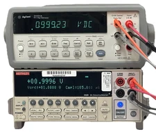 Agilent 34401A 6.5 Digit Multimeter DMM GPIB, TESTED, Clean