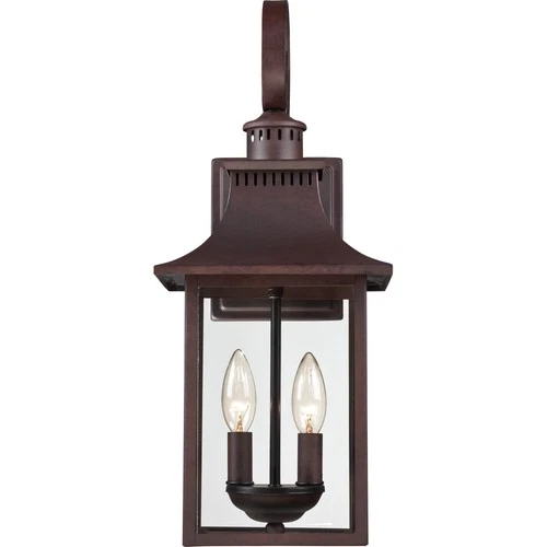 Quoizel CCR8408 Chancellor 2 Light 19"H Outdoor Wall Sconce - MultiColor - Picture 7 of 8