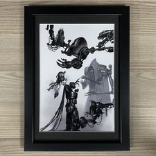 IRONS HANDS FRAMED ART TECH-PRIEST ADEPTUS ASTARTES SPACE MARINES WARHAMMER 40K